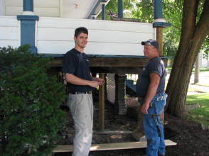 Porch repair